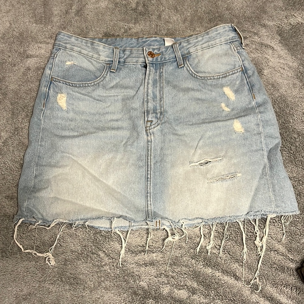 denim skirt